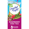 Crystal Light Sugar-Free Raspberry Iced Tea Naturally Flavored Powdered Drink Mix 6 Count Pitcher Packets