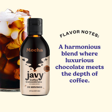 Javy Coffee Concentrate - Cold Brew Coffee, Perfect For Instant Iced Coffee, Cold Brewed Coffee And Hot Coffee, 35 Servings - Mo