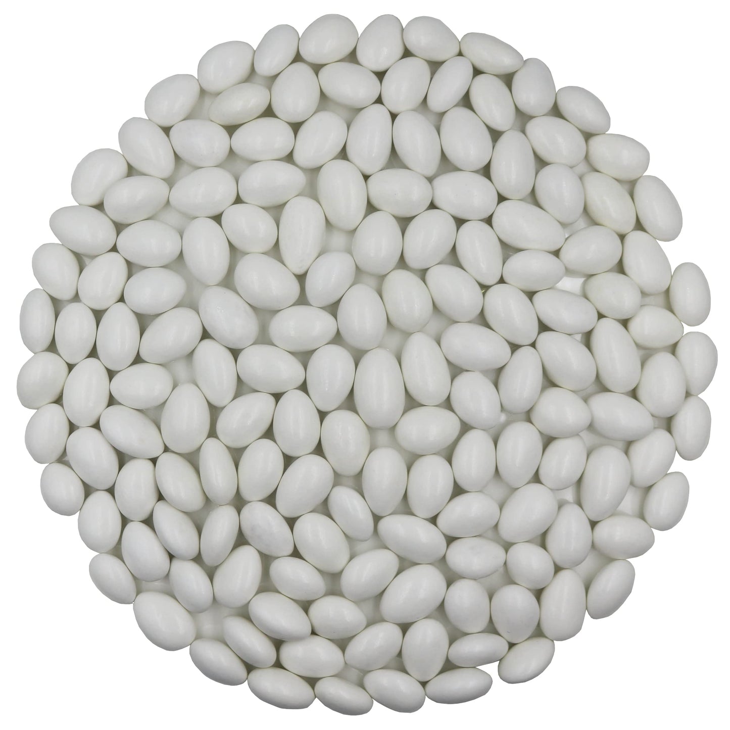 Firstchoicecandy Jordan Almonds (5 Pound (Pack Of 1), White)