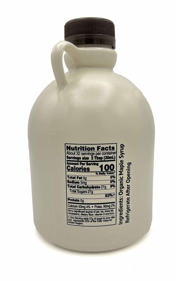 Sapsquatch Organic Maple Syrup - Quart - Grade-A Amber Rich