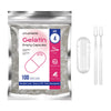 ATLEMISME Empty Gelatin Capsules Size 4 - 100 Count Clear Gel Caps with 2 Filling Spoons