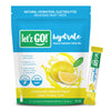 Letz Go! Hydrate Electrolyte Drink Mix, Natural Flavors, No Sugar, 15 Count Pack, Lemonade