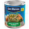 San Marcos Whole Jalapenos, 6 Lb, 97 Oz, Carefully Handpicked Whole Jalapeños Peppers