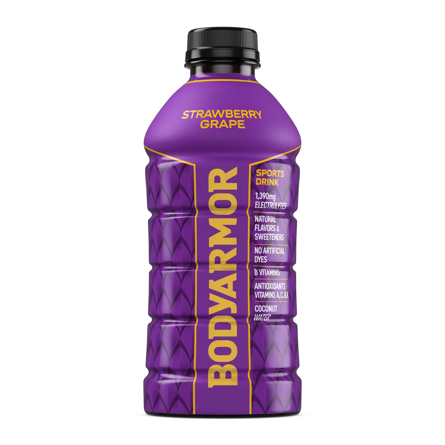 BODYprotective covering Sports Drink Strawberry G Electrolyte Drink Hydration 28 Fl Oz Bottles (15 Pack) Flavored Coconut Water with B Vitamins & Antioxidants