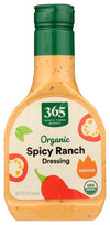 365 By Whole Foods Market, Dressing Ranch Spicy Organic, 16 Fl Oz