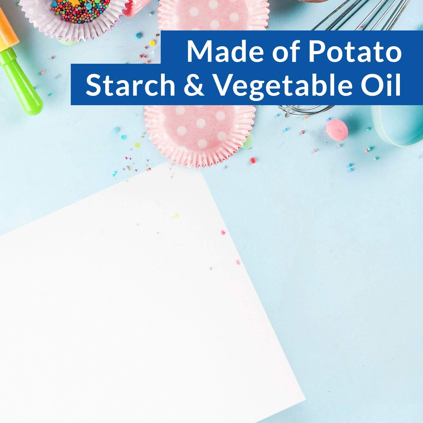 Oasis Supply 200 Piece O-Grade Wafer Paper Pack, 8'' by 11''