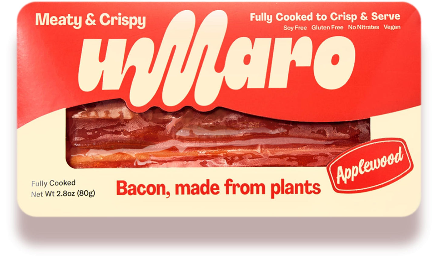 Umaro Applewood Smoke Plant-Based Vegan Bacon