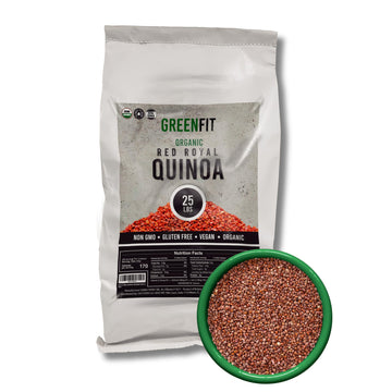 Oa Quinoa Now Greenfit | Red Quinoa (25 Lb)