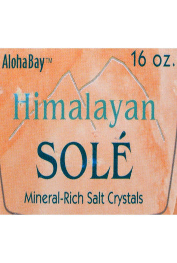 Himalayan Salt Sole Chunks in Jar, 16 Ounce