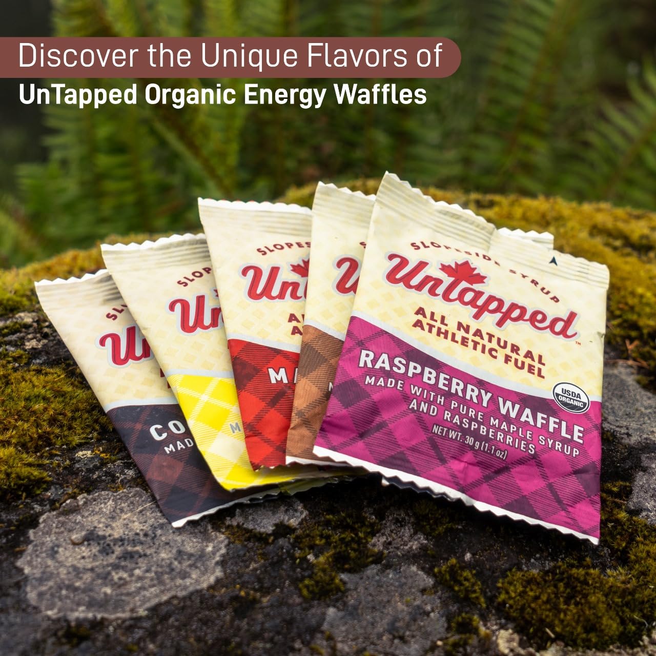 Untapped Organic Coffee Waffle, Box Of 16