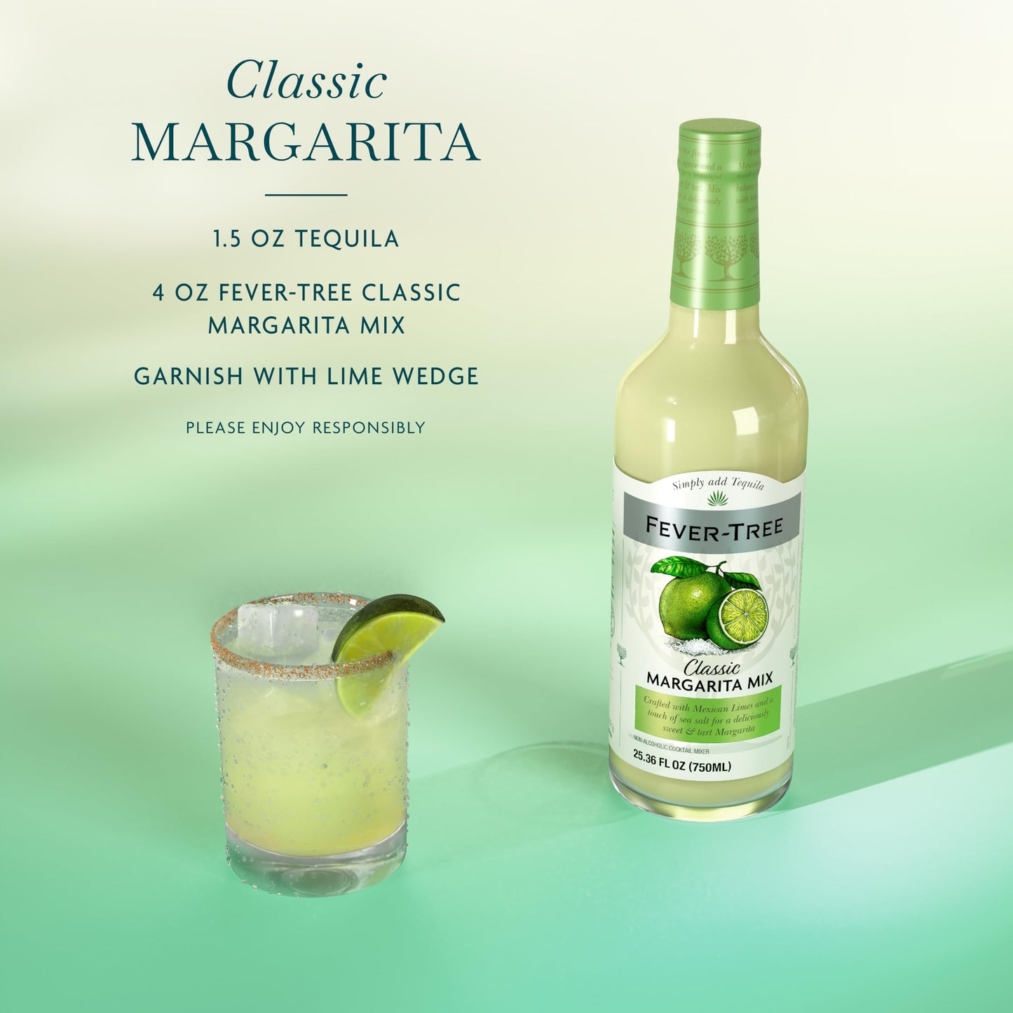 FEVER-TREE Classic Margarita Mix, 25.36 FZ