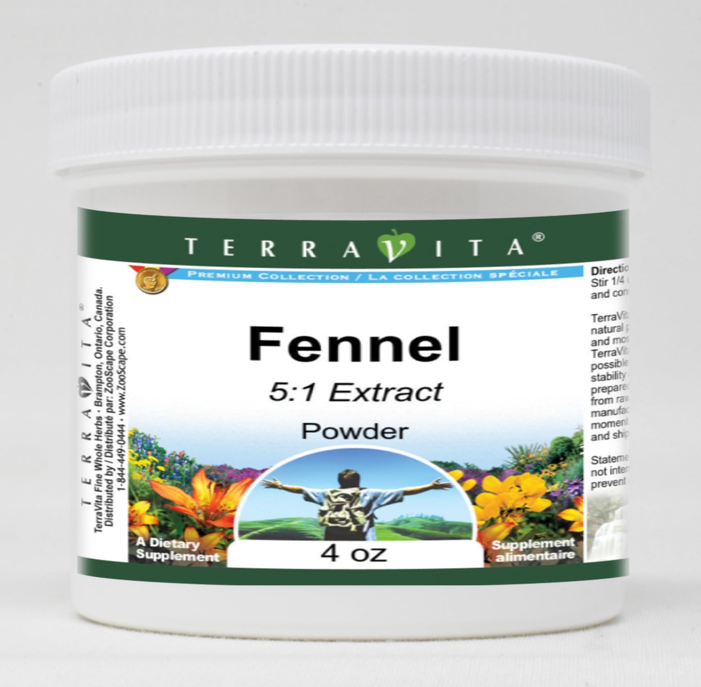 Fennel 5:1 Powder (4 oz, ZIN: 520104)