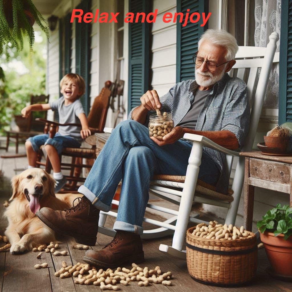 In-Shell Peanuts Fancy, Roasted Unsalted, 2 Lbs Bulk Bag With Bonus Nut Cracker, Usa Grown, A Natural Healthy Snack