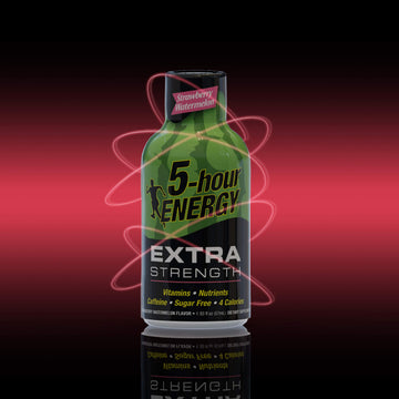 5-hour ENERGY Shot, Extra Strength, Strawberry Watermelon, 12 Count, 1.93 oz