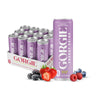 GORGIE Sugar Free Natural Energy Drinks, Wild Berry, 12 Pack, Vegan, Low Calorie, 150mg Caffeine