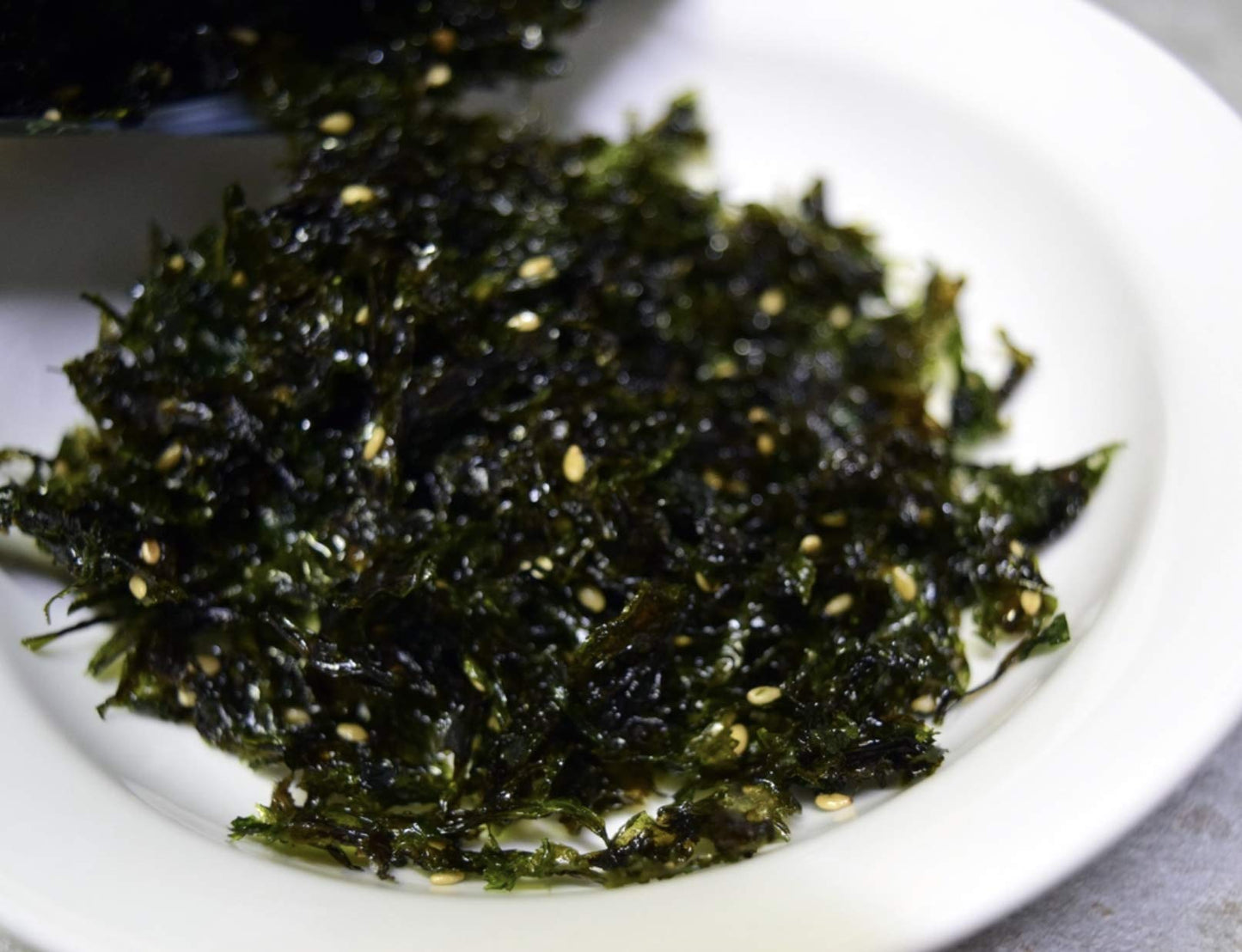 Korean Premium Roasted And Sea Salted Seasoned Seaweed Laver Snack 50G (Pack Of 2)