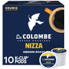 La Colombe Coffee Roasters Nizza Medium Roast Coffee, Single Serve Keurig K-Cup Pods, 10-Count Box