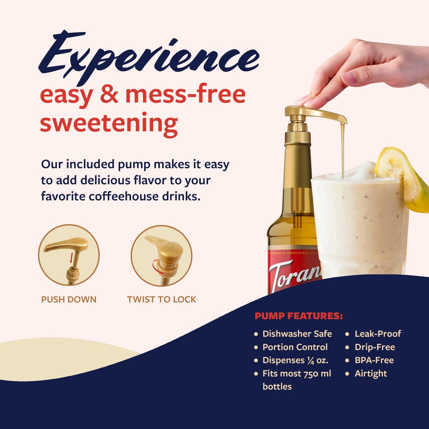 Torani Prickly Pear Syrup For Drinks, Flavoring For Iced Tea, Lemonade, Sodas, And Cocktails, Pump Included, 25.4 Oz