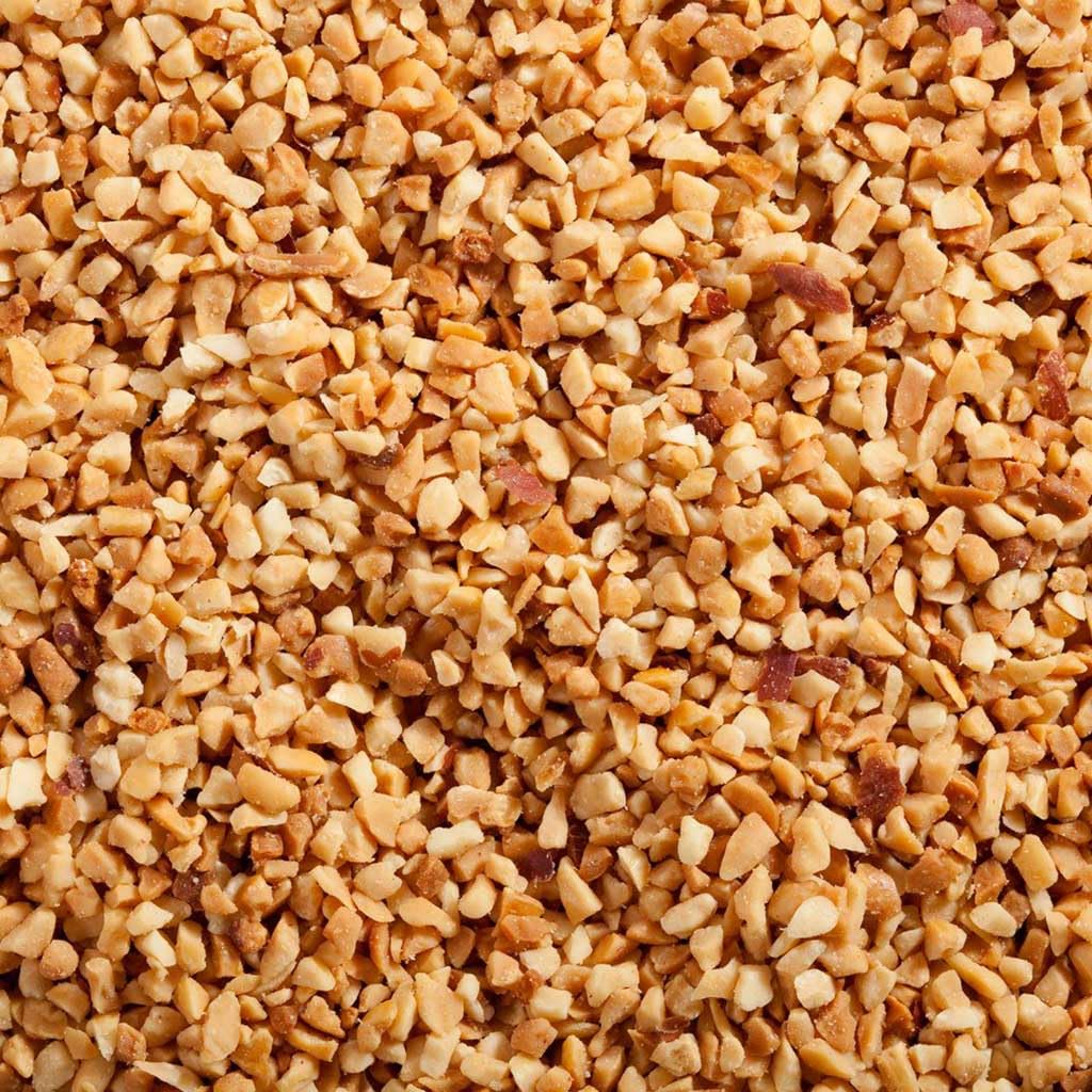 Granulated Roasted Peanuts | 2 Lb Container | By Dasher'S Spice & Beans