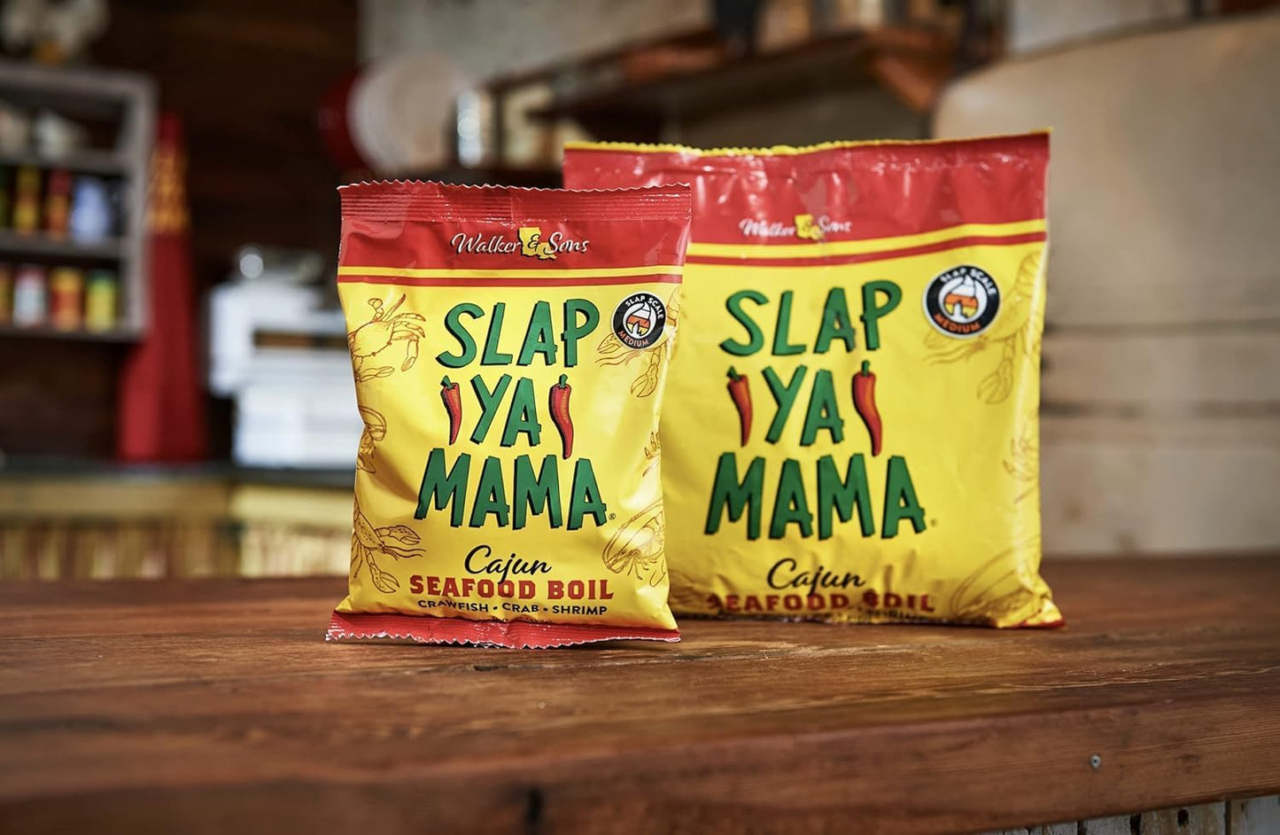 Slap Ya Mama Cajun Seafood Boil Seasoning for Crawfish, Crab and Shrimp, No MSG and Kosher, 1 Pound (Pack of 3)