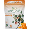 100% Turkish Sun Dried Apricots by Pure Anatolia, No Sugar Added, Non GMO, Vegan, Halal, Kosher, Healthy Whole Fruit Fiber Snack