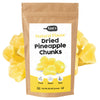 Ian'S Dried Pineapple Chunks (2Lb) Sweetened With Natural Cane Sugar - Dehydrated Pineapple Chunks, Candied Pineapple, Dried Fru