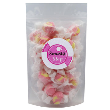 Gourmet Soft And Chewy Salt Water Taffy Candy - Individually Wrapped - Bulk Bag (Strawberry Banana, 2 Pound (Pack Of 1))