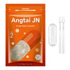 Angtai JN Empty Gelatin Capsules Size 2, Gluten Free, Non-GMO, Halal Certified, 100 Count, Clear