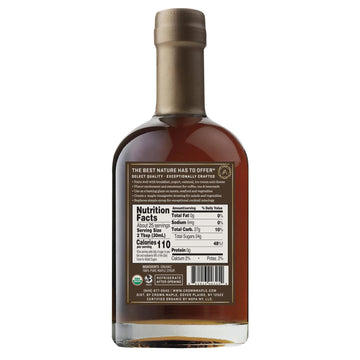 Crown Maple Amber Color, Rich Taste Organic Maple Syrup, 25 Fl Oz, Flavor Marinades, Cocktails, Pancakes, Squash & Bacon