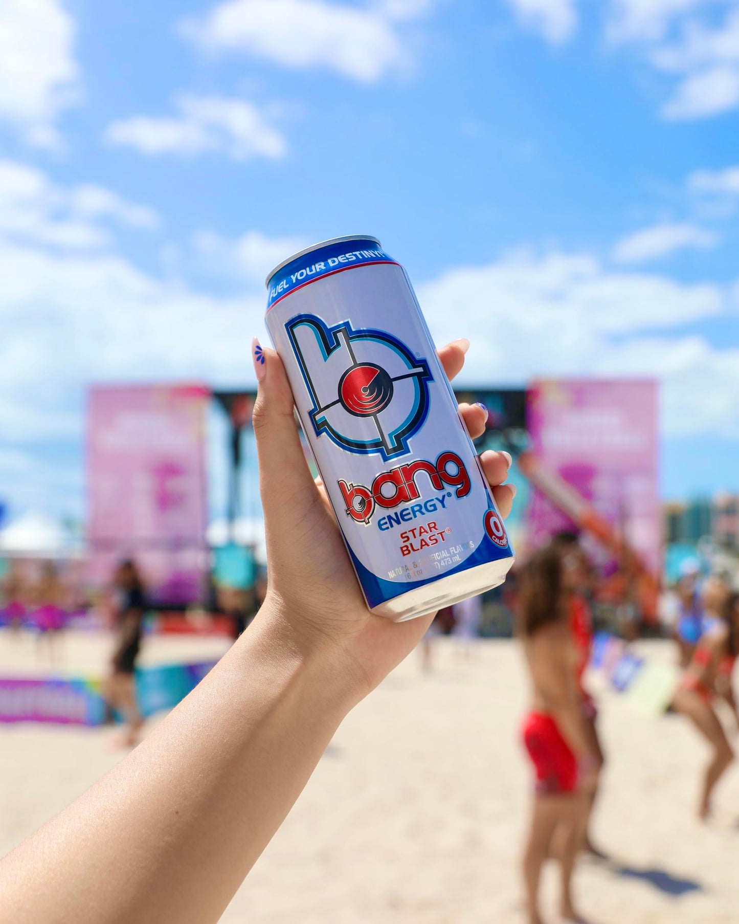 Bang Energy Star Blast, Sugar-Free Energy Drink, 16 Ounce (Pack of 12)