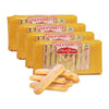 BellAmore Savioardi Lady Fingers - Classic Italian Sponge Cookies for Tiramisu, Low Fat, 7 oz (Pack of 4), 28.1 x 12.2 x