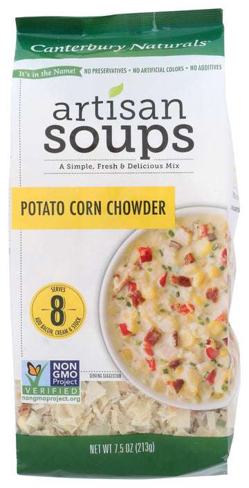Canterbury Naturals, Potato Corn Chowder, 7.5 Ounce