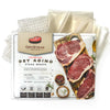 The Sausage Maker 3 Dry Age Bags For Meat Plant-Based Dry Aflavor Blendg Steak Wraps 24X24 With Netting Roll 16 Lbs Tender Ribeye Sirloin Short Loin In 4 Weeks Using Home Refrigerators No Sealer Needed