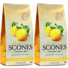 English Scone Mix, Lemon Poppyseed By Sticky Fingers Bakeries – Easy To Make English Scones Fresh Baked, Makes 12 Scones (2 Pk)