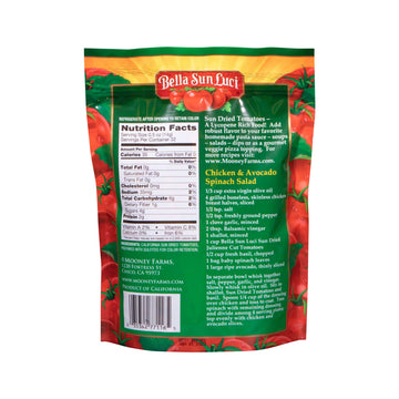 16 Oz Bella Sun Luci Sun Dried Tomatoes Julienne Cut