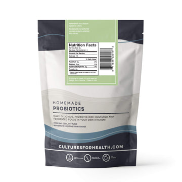 Cultures For Health Soy-Free Tempeh Starter Culture | Gluten Free, Non-GMO | 4 Packets | 0.10 Ounce