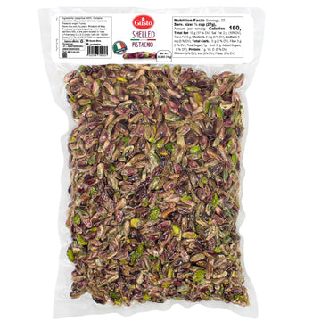 Pistachios No Shell, Raw, Shelled, Unsalted, 2.2 Lb (1 Kg), Turkish Pistachios Raw Kernel Natural Purple Color, Gusto Etna
