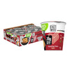 Chef Woo Braised Beef Ramen Cup Noodles (12 Pack), 20G Of Plant-Based Protein |Vegan |Vegetarian |Halal |Kosher |Egg-Free |Dairy