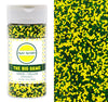Mystic Sprinkles The Big Game Nonpareil Mix 3.8oz Bottles (Green & Yellow)