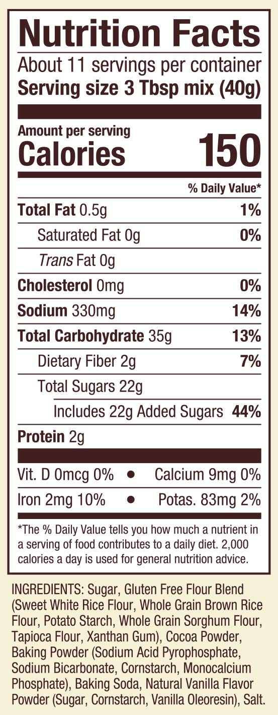 Bob'S Red Mill Gluten Free Chocolate Cake Mix, 16 Oz (Pack Of 4)