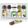 Tea Forte Single Steeps Loose Leaf Green Tea Sampler, Assorted Variety Tea Box, Single Serve Pouches, 15 Count (Pack Of 1)