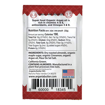 Argbut Mpl Cinn Almd Btr ( 10 X 1.15 Oz )