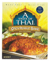 A Taste of Thai Spicy Peanut Bake - 3.5oz Pack of 6 Ready to Use Seasoned Coating | Perfect for Chicken Fish Meat & Vegetables |