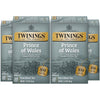Twinings Prince Of Wales Tea – A Light & Velvety Smooth Caffeinated Black Tea, Individually Wrapped Tea Bags, 20 Count (Pack Of 4)