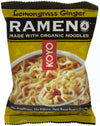 Koyo Ramen Noodles, Lemongrass Ginger Flavor, 2.1 oz, 12 Pack