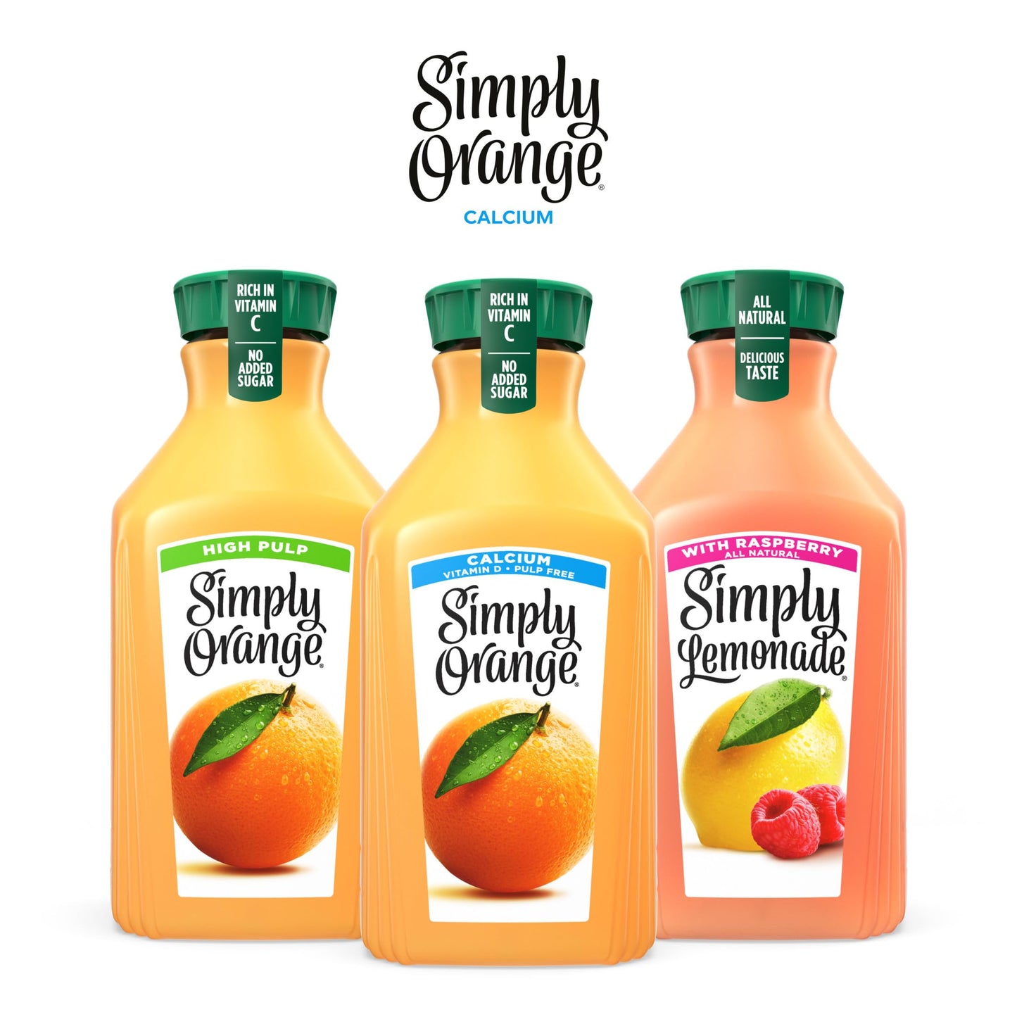 Simply Orange Juice Calcium Bottle, 76 oz bottle