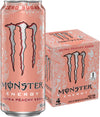 Monster Energy Ultra Peachy Keen Sugar Free Energy Drink 16 Ounce (Pack of 4)