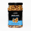 Jaybee'S Roasted Salted Brazil Nuts - (32 Oz) Great For Daily Use, Baking, Cooking And Gift Giving - Reusable Container - Kosher