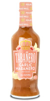 Tabanero Garlic Habanero Hot Sauce, All Natural, Low Sodium, 5 oz Glass Bottle