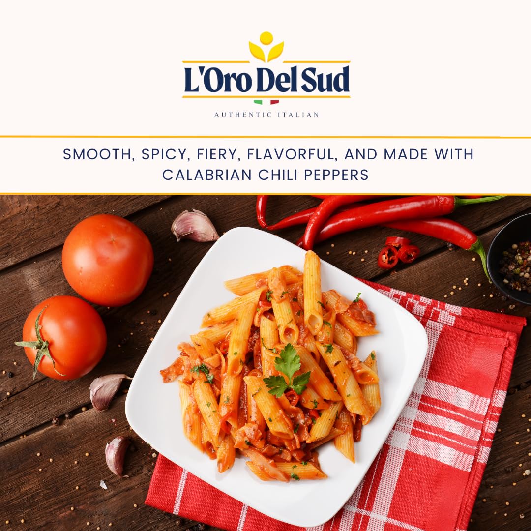 Calabrian Bomba Hot Pepper Sauce/Spread (10.9 Oz) 310G, Certified Authentic, Bomba Calabrese, Spicy Mixed Vegetable Spread, Prod